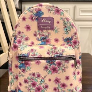 Loungefly Floral Stitch  Backpack